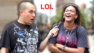 Asking Strangers VERY Personal Questions