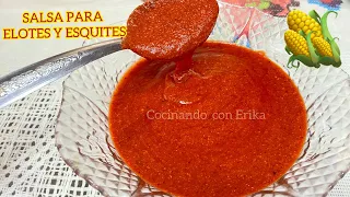 Deliciosa SALSA Para #Elotes #Esquites #choclo