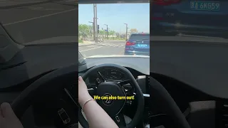 No one will know the front hood trick if I don't tell them!#car #driving #skills