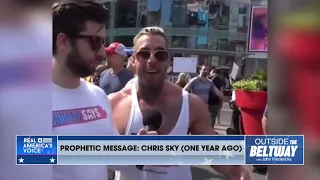 "Chris Sky, one year ago - predicting exactly what was going to happen, which is happening now"