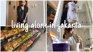 Living Alone In Jakarta : pindah ke apartemen | beberes total | belanja keperluan apartemen