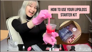 How to make lipgloss using our Lipgloss Starter Kits 💄