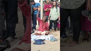 കോഴിക്കോട്ട് ബീച്ചിൽ വന്നവരെ ഒരു നിമിഷം ഞെട്ടിച്ചു കളഞ്ഞ മാജിക്.😱😱😱
