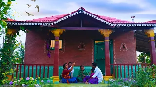 👼🏻 The village woman with her Newborn | Her Daily routine | My Village Life | Traditional Recipes