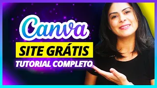 Site Grátis no CANVA Fácil e Rápido - Tutorial Completo de Como Fazer