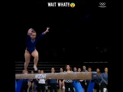 Reverse Mod Katelyn Ohashi - Gymnastics Fail Dismount