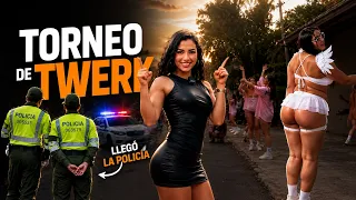 🔥 EL TORNEO DE TWERK MÁS LOCO DE MEDELLÍN | Y LLEGÓ LA POLICÍA 🚔