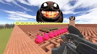 Giant Black Sprunki Pou In Maze Gmod EP 10
