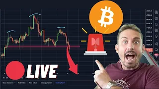 🚨EMERGENCY BITCOIN DUMP!!!! (Crypto Live Analysis)