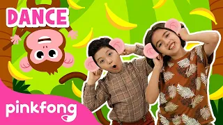 [DANCE] Monkey BananaㅣKids SongㅣCanzoni sugli AnimaliㅣPinkfong, Bimbo Squalo! Canzoni per Bambini