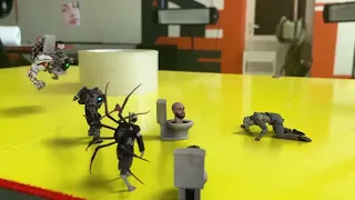 Skibidi toilet in real life 3 : Skibidi vs Сatzilla