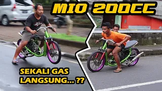 BELI MIO RINGSEK HARGA 1jt‼️ DITANGAN BOS YANG TEPAT BISA JADI SPERTI INI‼️ MIO 200CC FRAME STD