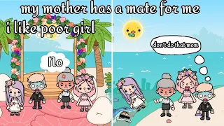 my mother chose a lover for me 😔👩‍❤️‍👨 || Toca holy