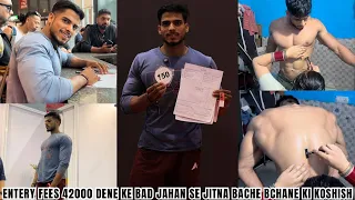 Entry fees 42000 itne me ek beginners ki body ban jati hai | dream tha is stage ka ab pura hoga