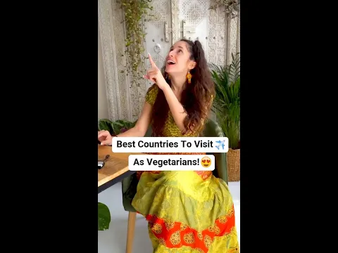 Best Vegetarian Countries! 😍 #shorts