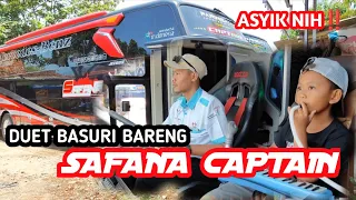 DUET PIANIKA Basuri ‼️Bus SAFANA CAPTAIN#viral #diy #video #bussimulatorindonesia #busmania