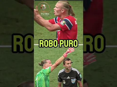 Inglaterra vs Noruega ¡El ROBO más grande del Mundial! 🤬#mundial2026 #Haaland #Bellingham #noruega