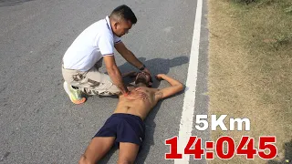 5000M (14Min:45Sec) 5 Km Best running | 5000 मीटर रेस | JD Physical Academy Kanpur