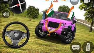 Indian Pink Mahindra Thar 2026 😈 Modified Thar | Android Car Simulator Gameplay