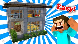 Easy House in Minecraft Survival 🔥🔥 #minecraft #viralvideo