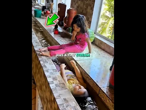 This Kitchen Has a River Inside