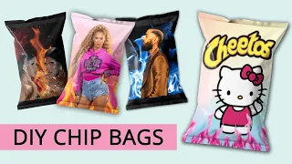 How to make Custom Chip Bags (step by step)