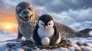 One Egg, One Mom, One Big Heart! 🥚🐧❤️