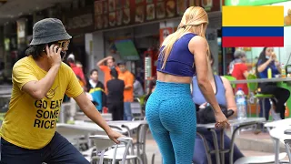 Chair Pulling Prank in Medellin, Colombia 🇨🇴
