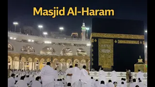 Masjid Al-Haram -  Before Isha Prayer |  اَلْمَسْجِدُ ٱلْحَرَامُ | Makkah | Saudi Arabia