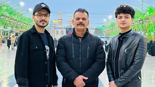اليوم رحلتنا الى كربلاء المقدسه