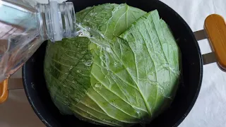 양배추를 이렇게 만들어 보세요. 고기 보다 더 맛있습니다.