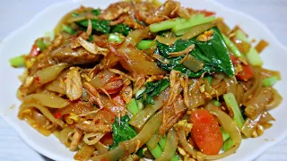 SETELAH TAU RESEP INI SAYA TIDAK BELI LAGI DI LUAR‼️ KWETIAU GORENG
