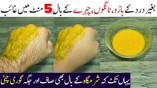 Permanent Hair Removal At Home | No Wax No Pain | Get Rid Of Body, Chest & Private Part Hairs