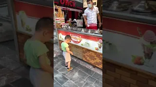 Dondurma şakası / eis spaß 😂🍧🍦