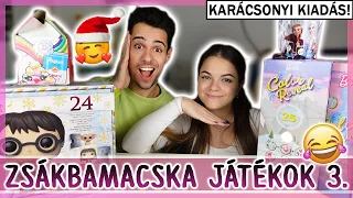 $ ZSÁKBAMACSKA GYEREKJÁTÉKOK KITTIVEL 3 💖 *karácsonyi kiadás* 🎄 $