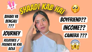 Q&A Reveal My monthly Income with Proof 😱 showed crush picture and talk about Boyfriend too