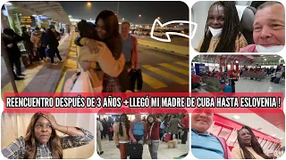 🥰LLEGADA DE MI MADRE DE CUBA 🥹, HASTA ESLOVENIA 🇸🇮 ! ✈️ASI FUE SU TRAYECTO 💖