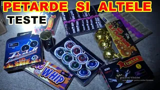 Noi Teste petarde cu 3 focuri, 1 foc, C4, DumBum middle, FS3, Dragon eyes , STROBOSCOP mare