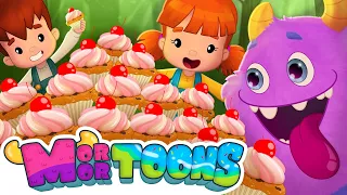 Yummy Cupcakes + More Nursery Rhymes & Kids Songs | Mormortoons