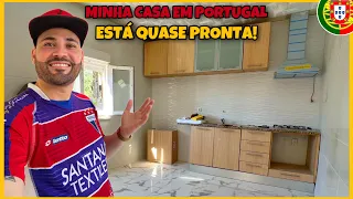 MINHA CASA EM PORTUGAL JÁ ESTÁ QUASE PRONTA. (Conrado Vlogs)