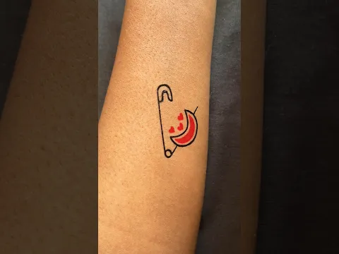 DIY temporary tattoo design 👌 #shorts #tattoo #trending