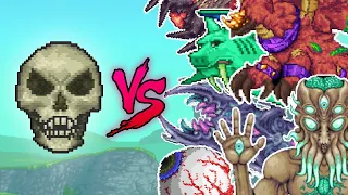 GUARDIÁN de la mazmorra VS TODOS los JEFES de Terraria + Calamity mod
