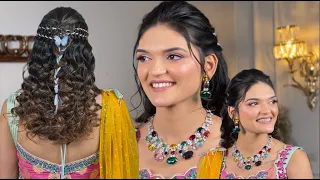 Bride Hairstyle by Nirali’s