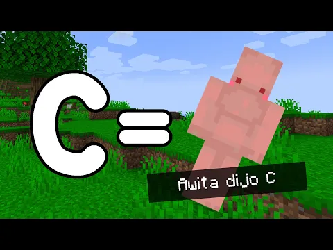 Minecraft, pero NO Puedo Decir la Letra C | #Shorts