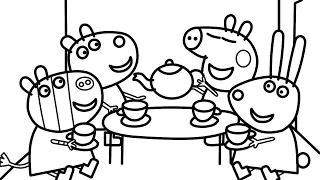 Peppa Pig with Friends | Table Song for Kids
