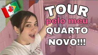 TOUR PELO QUARTO NOVO DO CANADÁ - Julia Silva