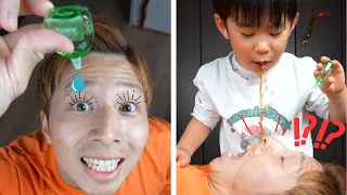 【Funny Dad🕺🎉】 Yoshipapa's funny video🥳🥳🥳#longvideo#よしパパ#checkitout funny baby #dad#checkitout 👍