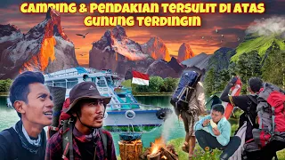 SERUNYA CAMPING & MENDAKI GUNUNG TERDINGIN DI SAMOSIR/DANAU TOBA