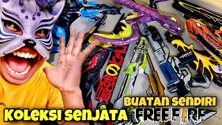 Review semua koleksi senjata freefire real life!