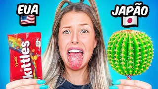 Experimentei doces de todos os países do mundo — um me fez passar mal de verdade!!